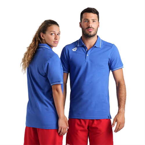 TEAM POLOSHIRT SOLID COTTON